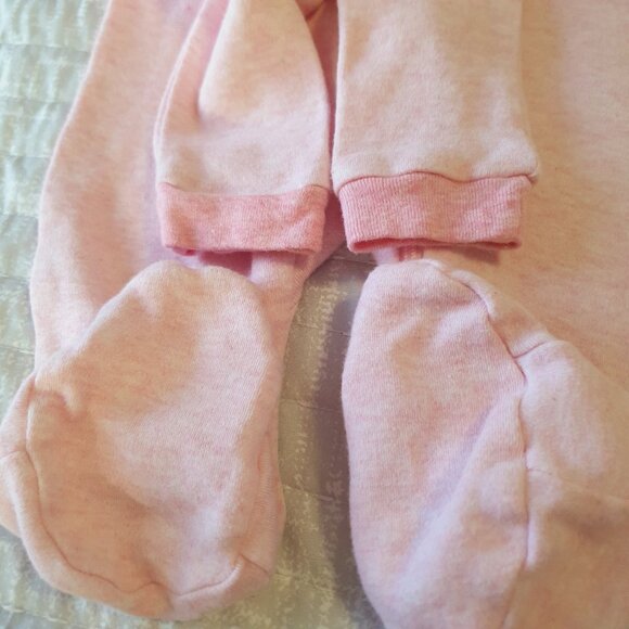 Baby Girl Sleeper and Bodysuit Bundle Size 3-6 Months Pink Onepieces - Picture 7 of 12